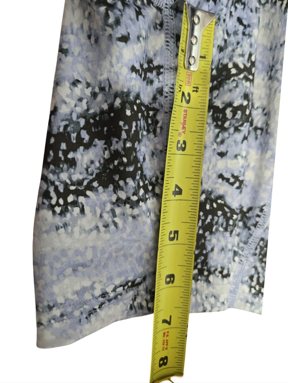 tek gear Lavender Marble Print Bike Shorts - Picture 7 of 7